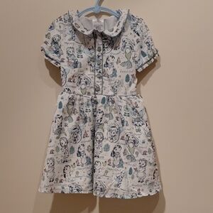 Disney Dress with Princess Print Sz 4